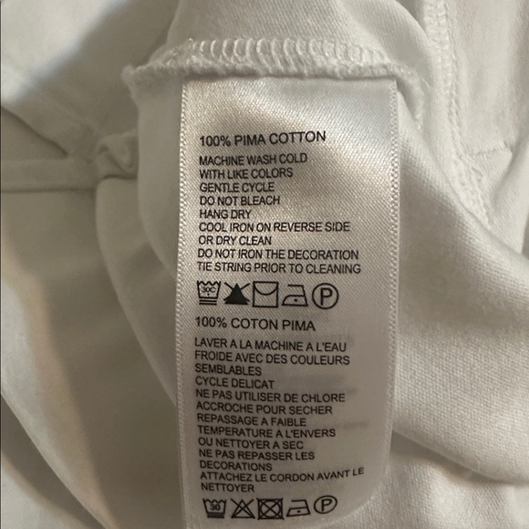 Tommy Bahama White Quarter-Zip Sweatshirt - Picture 2 of 3